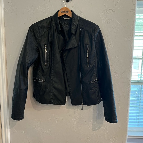Black Leather Jacket - Picture 1 of 4